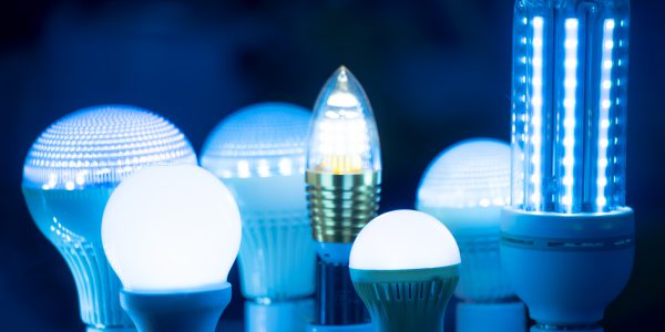 Marketing Bild von hergestellten LED-Lampen, welche mit einem Firmenkredit finanziert wurde