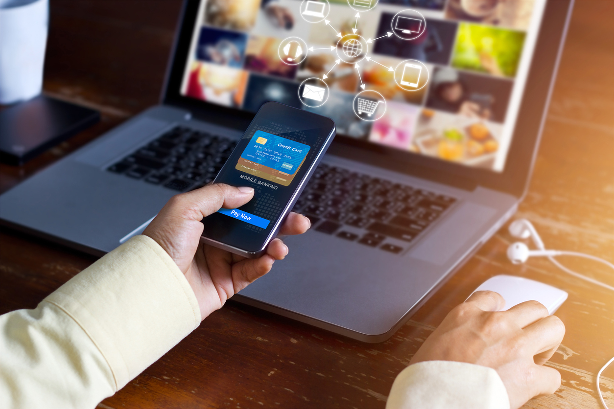 Online-Shopping Omni-Channel-Strategie als wichtiger Schritt der Digitalisierung des Einzelhandels