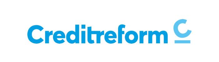 Crefo-Logo Blaues Creditreform Logo