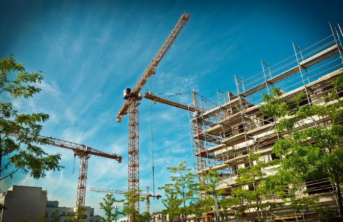 Bau von Gewerbeimmobilien