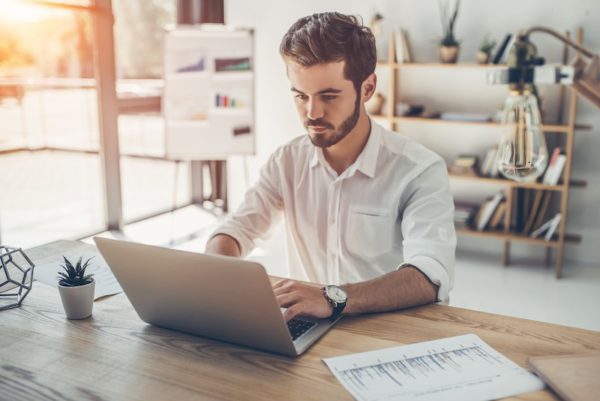 Dienstleistungsbranche Dienstleister im Unternehmen