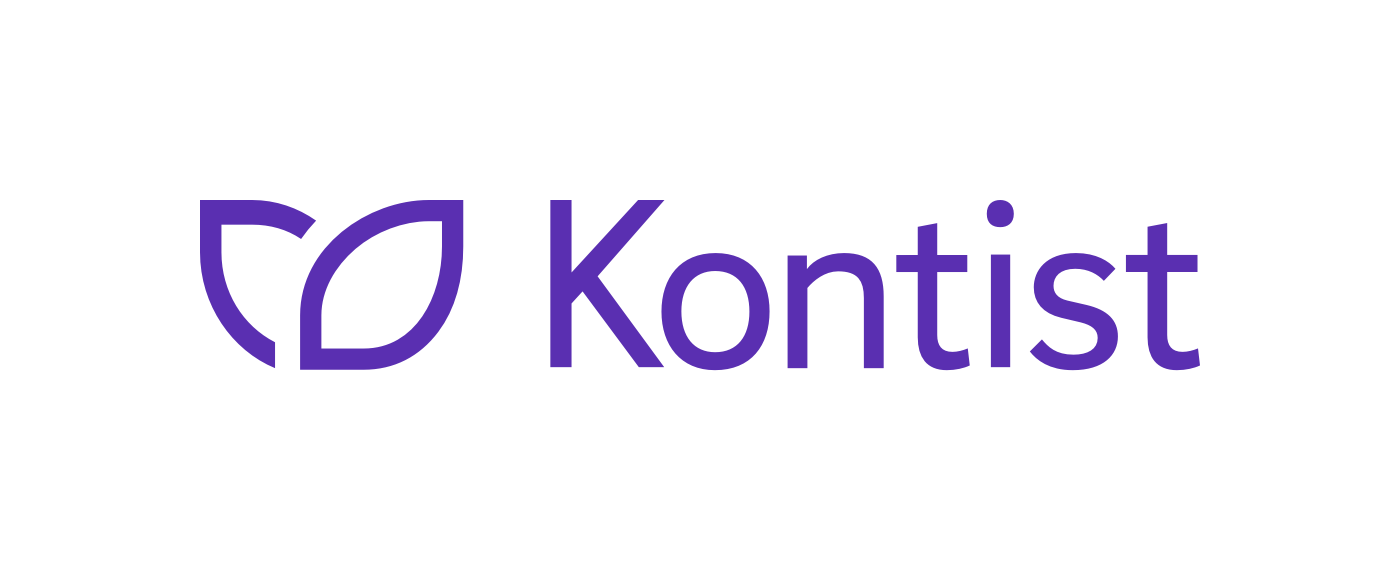 Kontist Logotype Purple Transparent